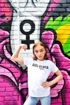 Big Kids Girl Power Tee